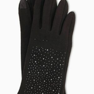 TEXTING GLOVES:  FLEECE LINED-CHOCOLATE BROWN