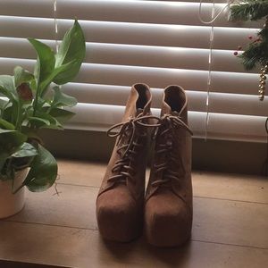 Jeffrey Campbell Suede Lita