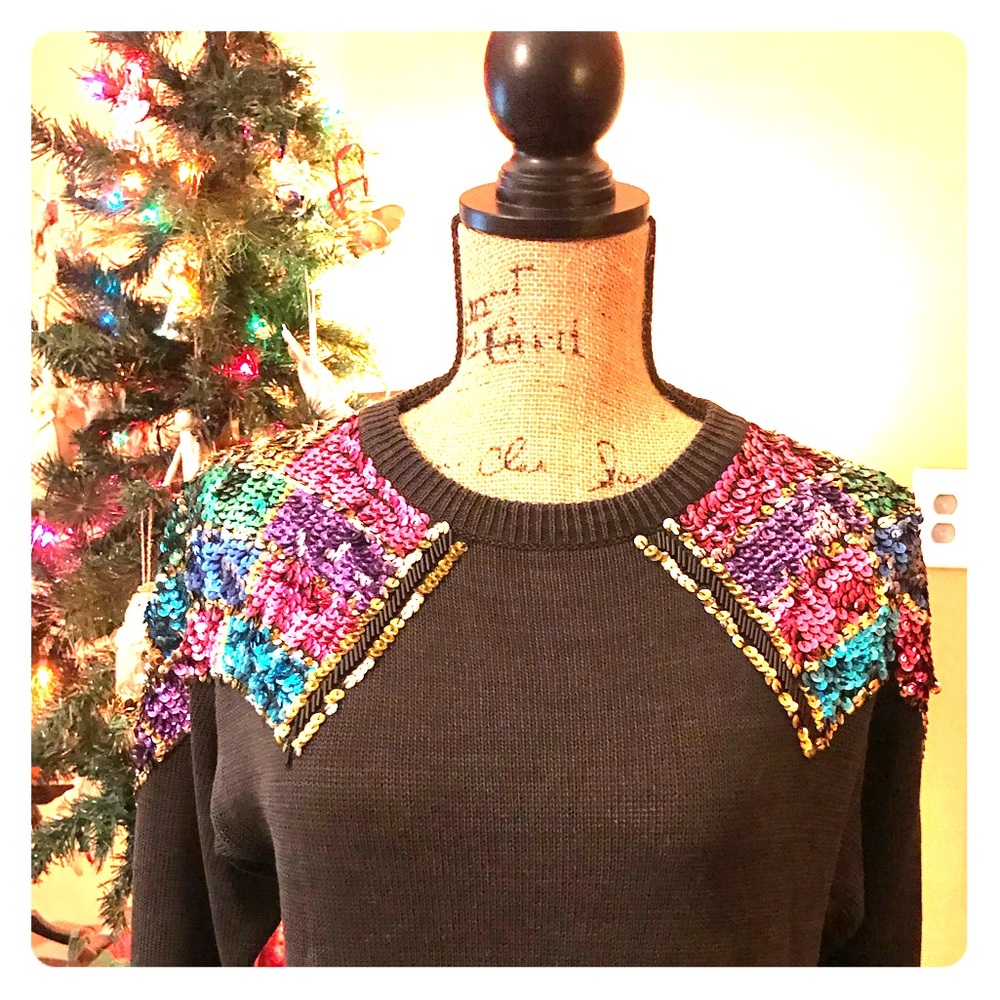 🌟EUC🌟Gorgeous Vintage Celina Yang Sweater M