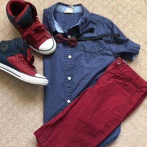 Button up and shorts