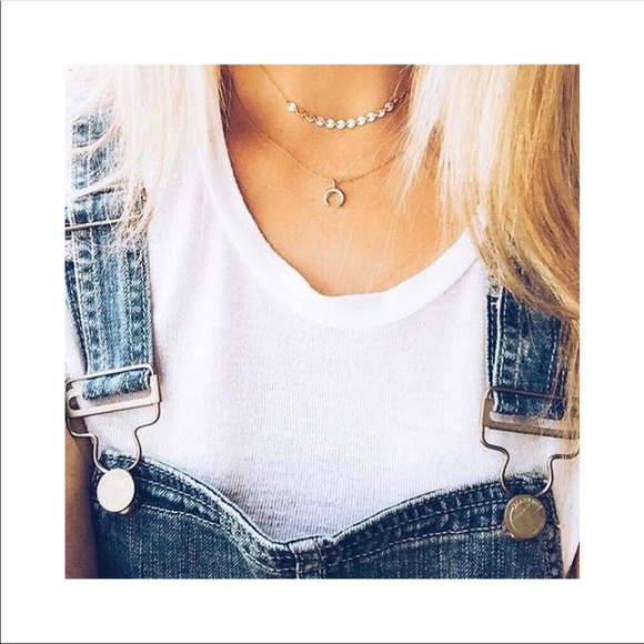 Mini Crescent necklace - Picture 2 of 2