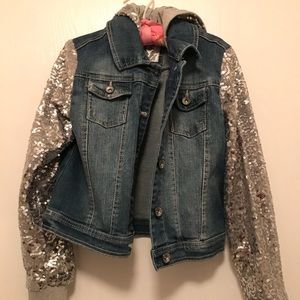 Like new Justice Jean Jacket