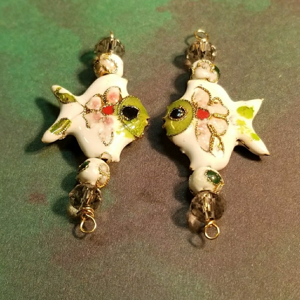 #0183 Cloisonne' Earrings