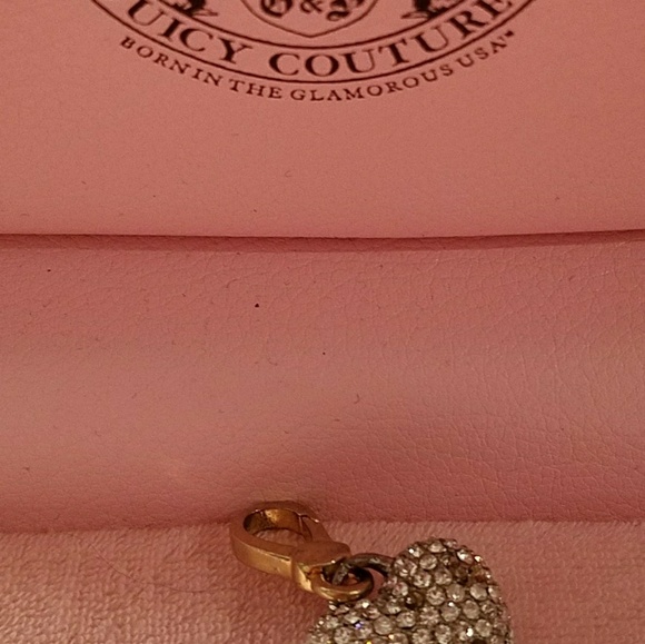 JUICY COUTURE HEART CHARM - Picture 4 of 4