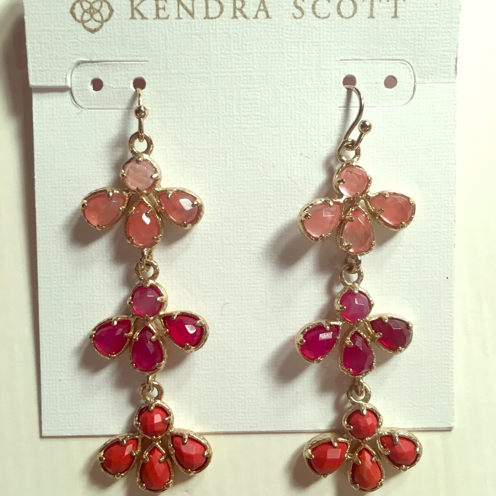 Kendra Scott 3-Drop Earrings