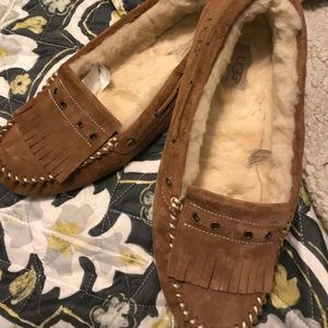 Ugg moccasins.