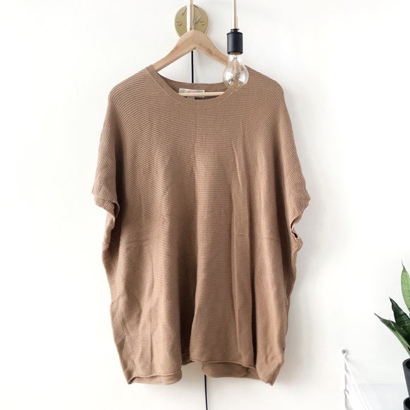 MICHAEL Michael Kors Sweaters - 🆕 Michael Korda tan batt wing sleeve sweater