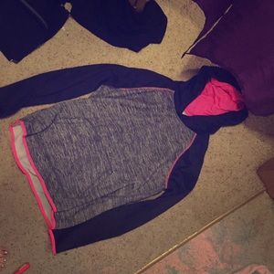 Exercise sweatshirt pink/grey