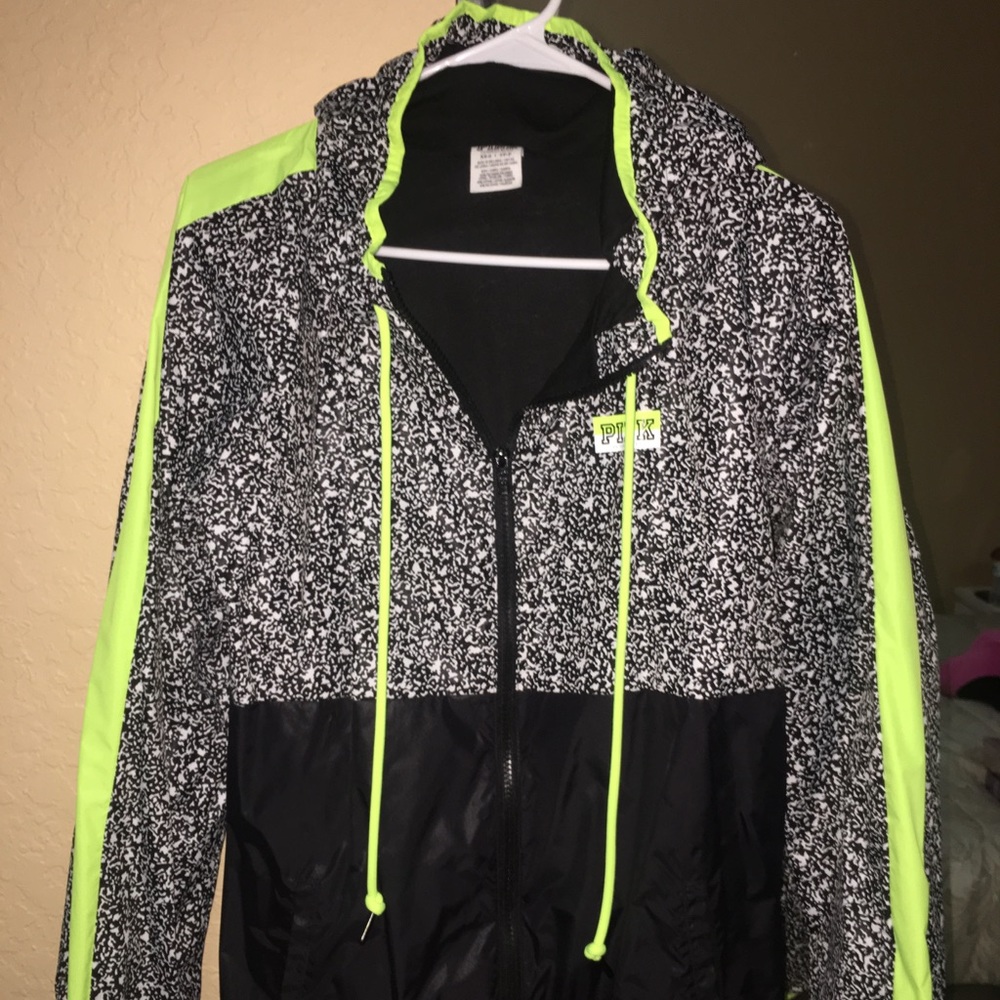 VS Pink Jacket windbreaker