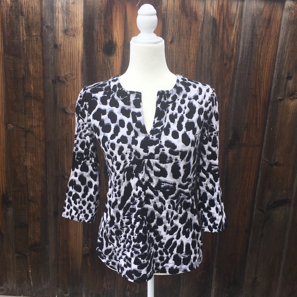 Animal Print Blouse