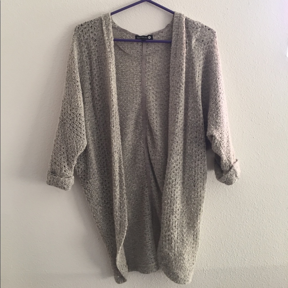 Open Knit Cardigan