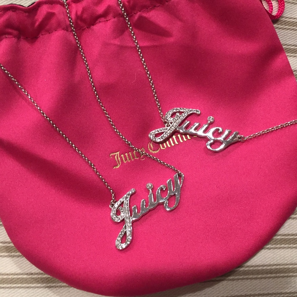 🦋 Juicy Couture Necklace and Bracelet Set