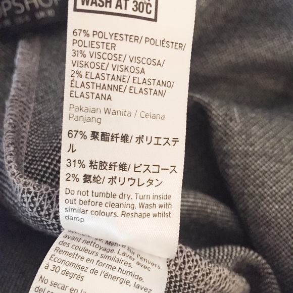 🖤LAST CHANCE🖤 Faux Leather Like Plaid Pants. - Picture 5 of 5