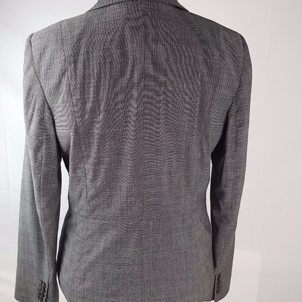 Talbots Gray Chambray Skirt SUIT 14 AX52 - Picture 3 of 8