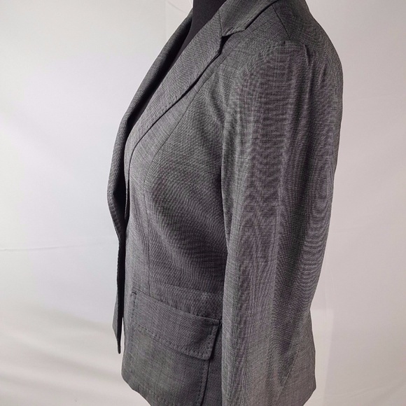 Talbots Gray Chambray Skirt SUIT 14 AX52 - Picture 4 of 8