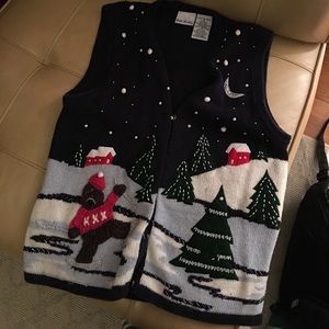tacky Christmas vest!
