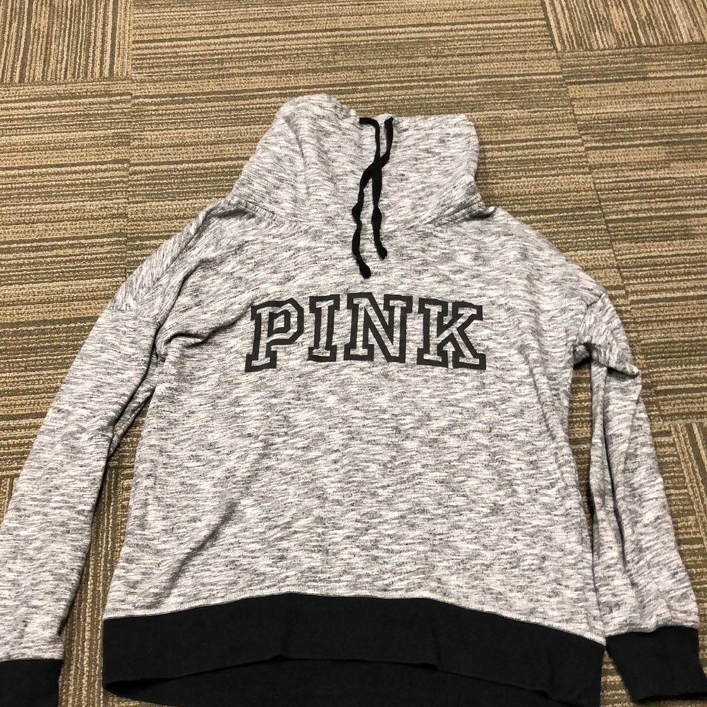 PINK high neck sweatshirt