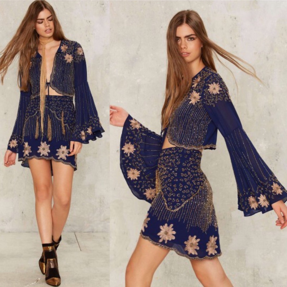 ❌sold❌Nasty Gal Collection Bead Your Love Tassel - Picture 2 of 6