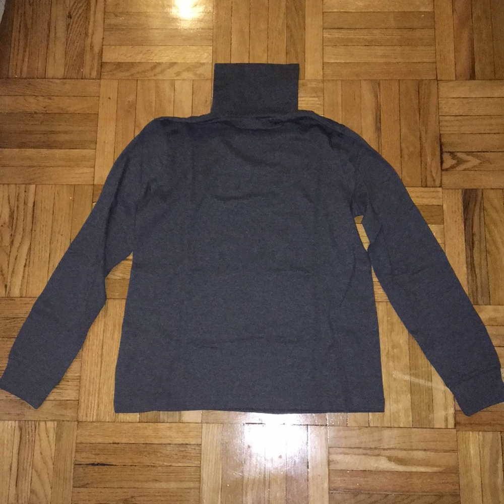 Basic gray turtleneck