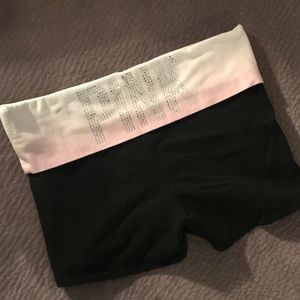 PINK yoga shorts