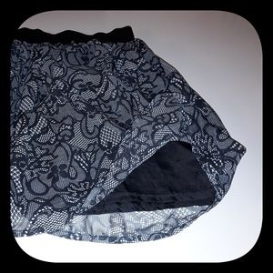 Charlotte Russe Skirts - Black and Gray "Lace" Skirt Charlotte Russe Skirts - Black and Gray "Lace" Skirt