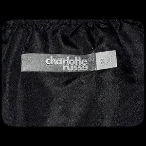 Charlotte Russe Skirts - Black and Gray "Lace" Skirt Charlotte Russe Skirts - Black and Gray "Lace" Skirt