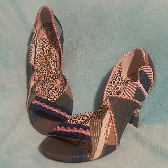 Irregular Choice Shoes - Irregular Choice Posh Brand Telephone Girl Shoes 9