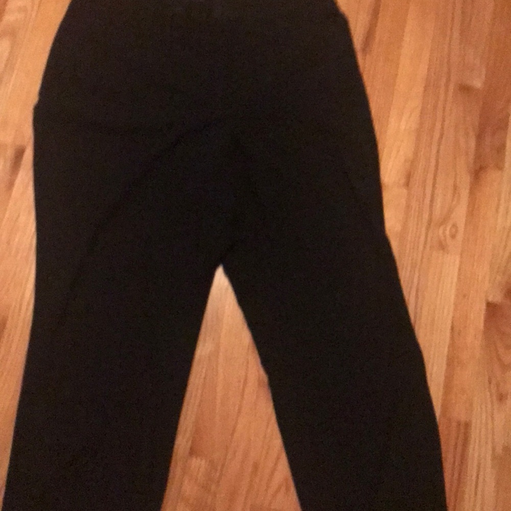 Black dress pants.