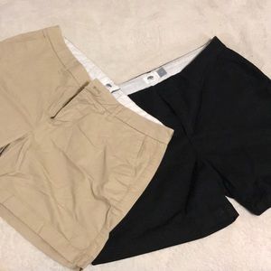 Black & Khaki Old Navy shorts