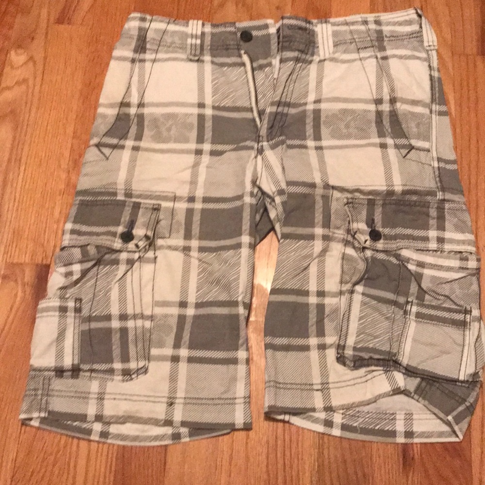 Cargo shorts.