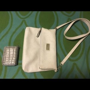 Nine west crossbody bag plus a wallet