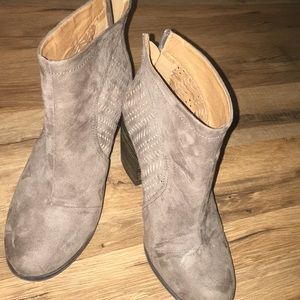 Grey booties
