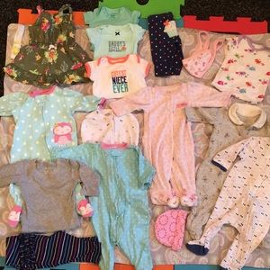Baby girl clothes 0-3, 3 month clothes