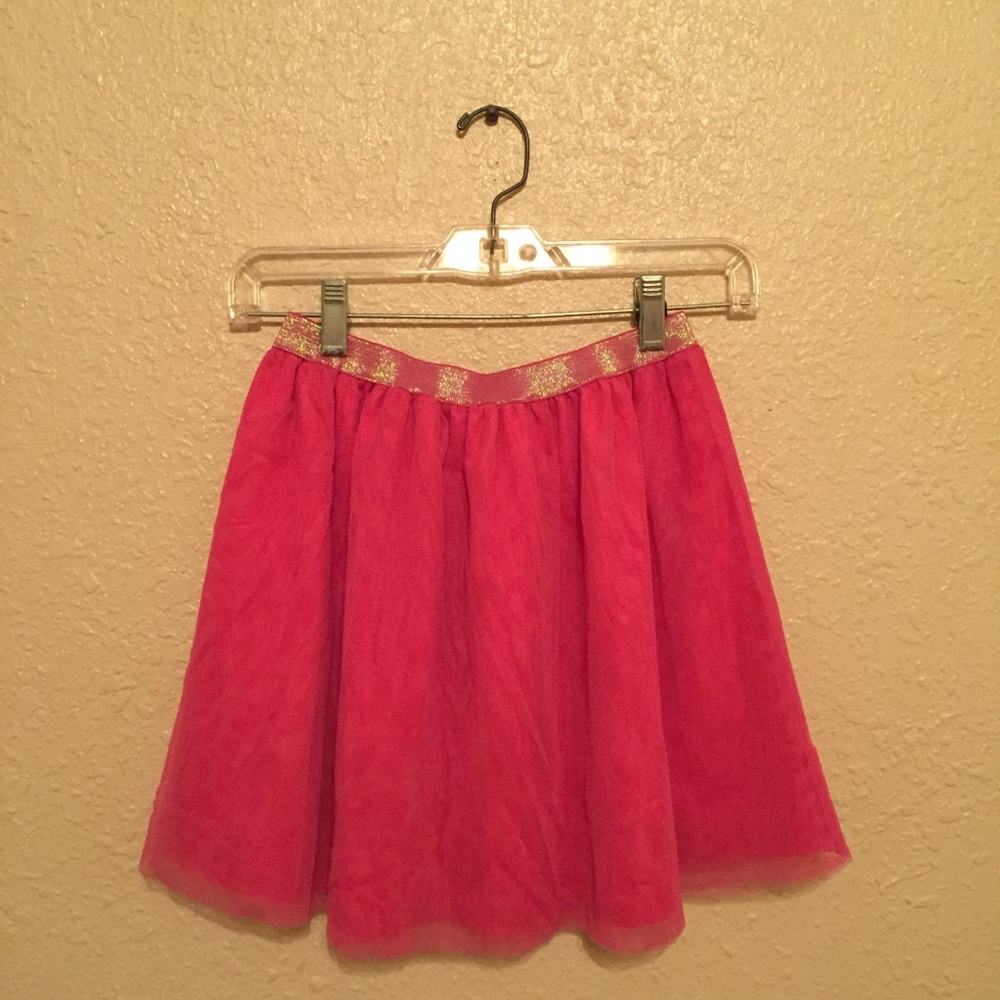 Pink tutu skirt