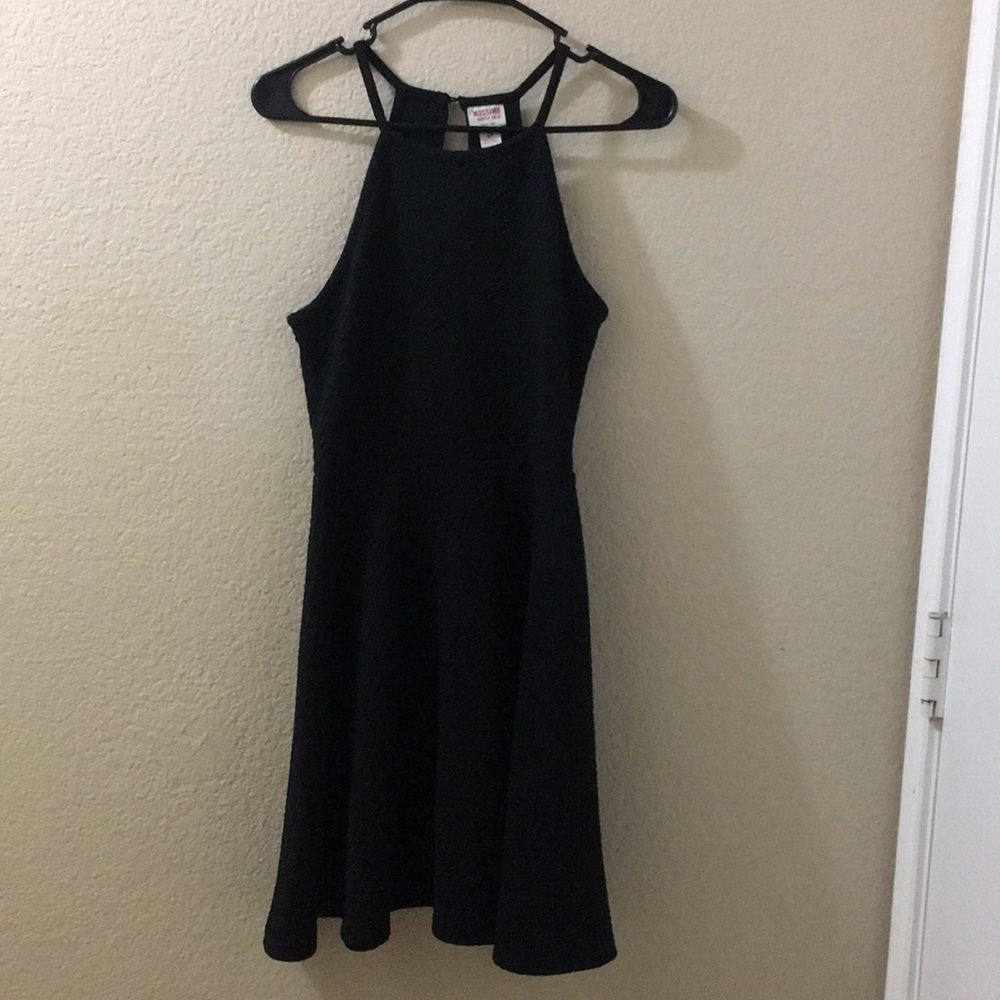 Black halter dress from mossimo