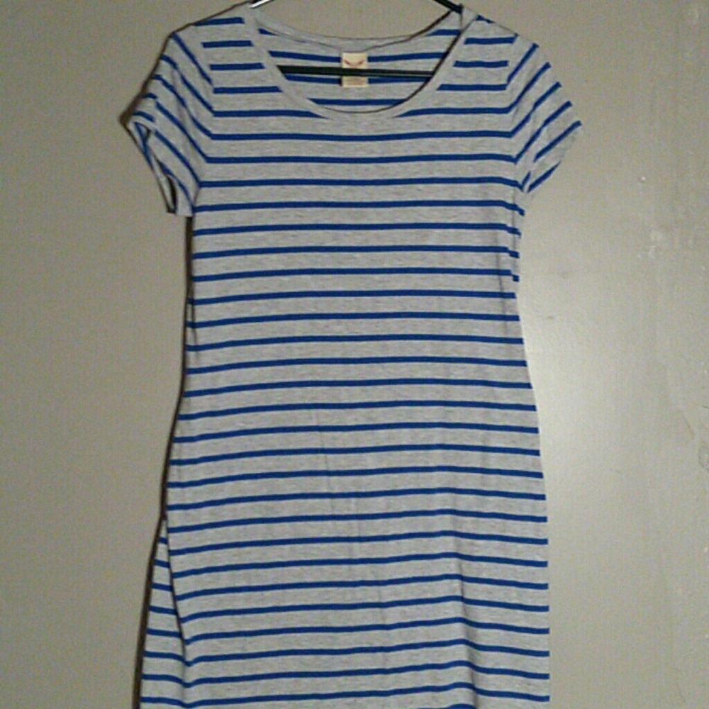 Striped T-shirt Dress