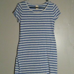 Striped T-shirt Dress