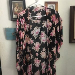 Floral kimono