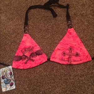 NWT Sinful Bikini Top Size Large (runs small)