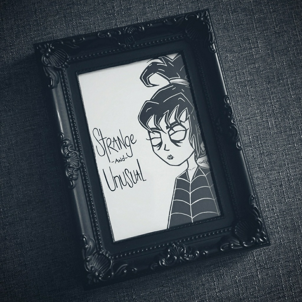 Beetlejuice Lydia Deetz Framed Print