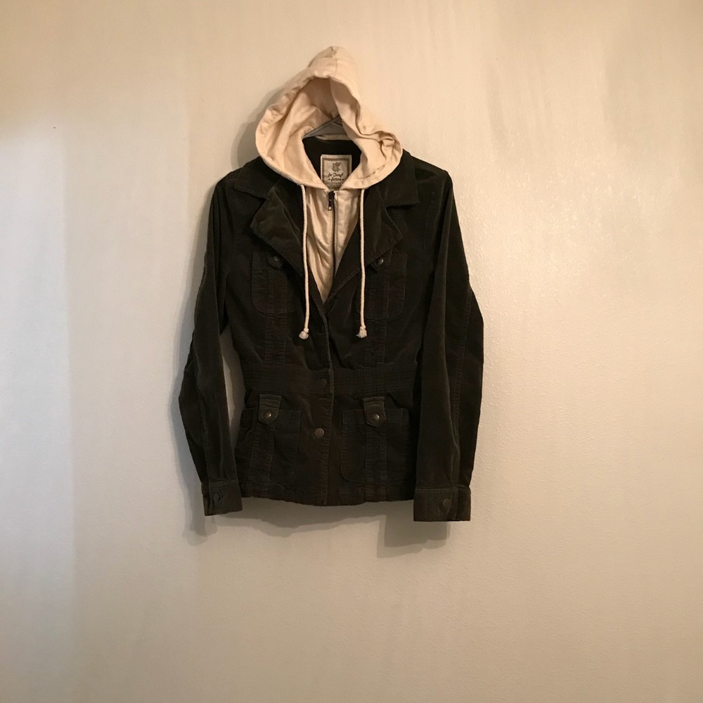 For Joseph Fortune Corduroy Hoodie Jacket Small