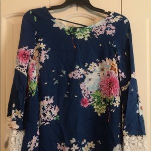 Gorgeous blue floral