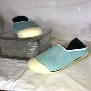 Mahabis Aqua Summer Slippers + Ivory DetachSoles