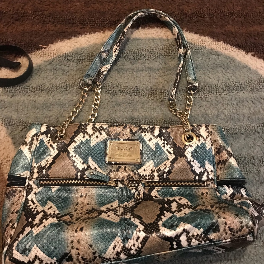 Nicole Miller purse with matching wallet