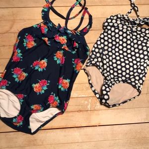 J. Crew and Shoshanna baby swimsuits