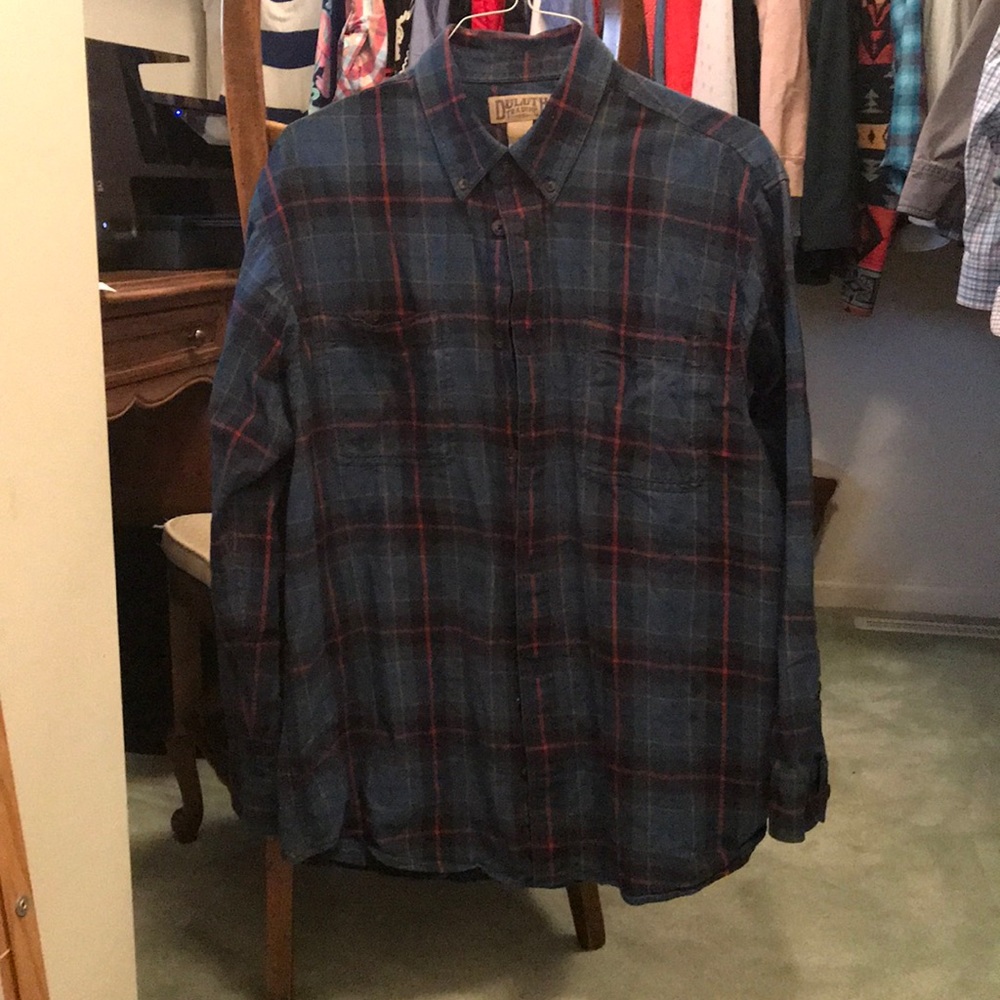 Large Duluth trading flannel