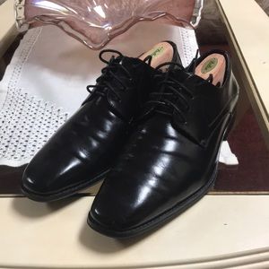 ⚫️👞 Men’s Black Leather Dress Shoes 11