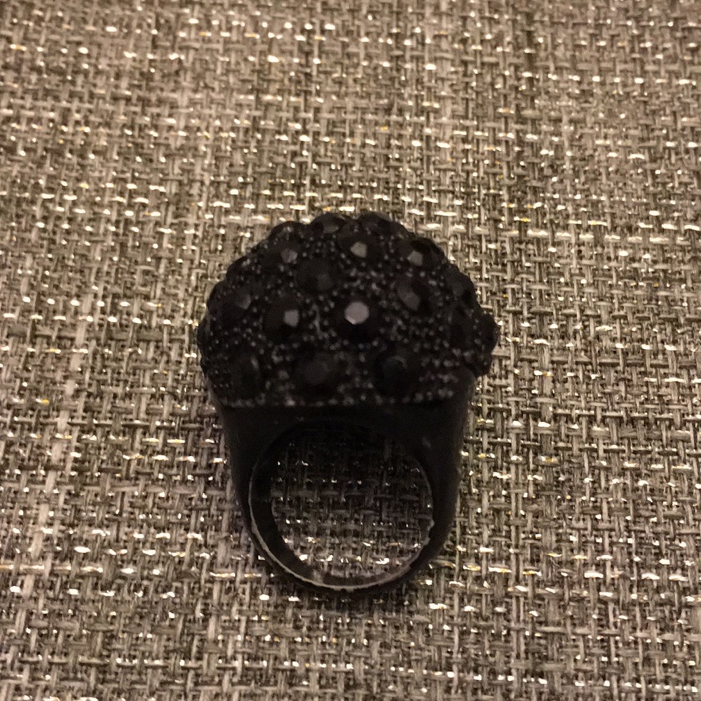 Black Statement Ring
