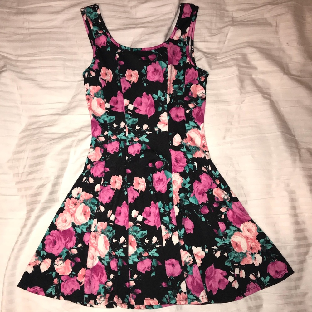 Short Floral Dress