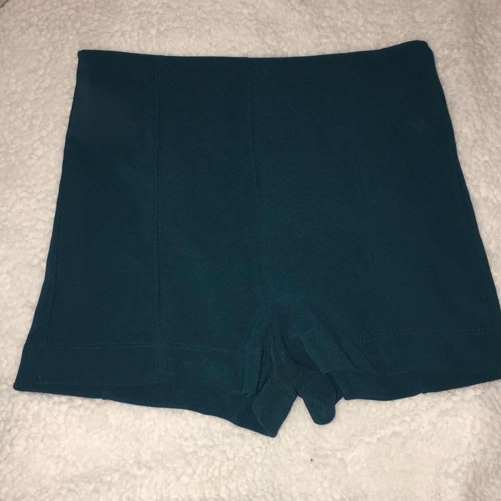 Forever 21 Dark Teal Mini Short